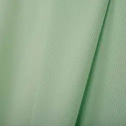 پارچه حریر ابروبادی سبز پاستلی ساده 7