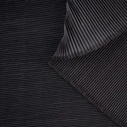 پارچه پلیسه مشکی آکاردیونی 1