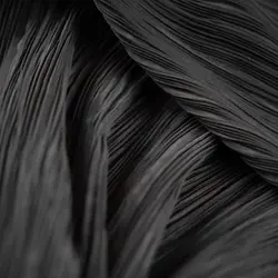 پارچه پلیسه مشکی ساده 1