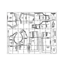 الگوی خیاطی کت و سارافون زنانه بوردا استایل کد 7060 سایز 36 تا 48 متد مولر