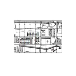 الگو خیاطی پیراهن مجلسی زنانه بوردا استایل کد 6711 سایز 44 تا 58 متد مولر