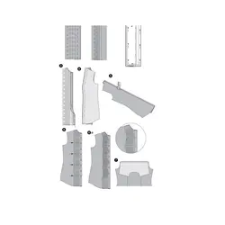 الگوی خیاطی تاپ و شومیز زنانه بوردا استایل کد 6578 سایز 34 تا 46 متد مولر