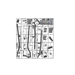 الگو خیاطی کت و مانتو زنانه بوردا استایل کد 7483 سایز 36 تا 48 متد مولر