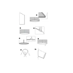 الگو خیاطی ژاکت و پانچو زنانه بوردا استایل کد 7427 سایز 34 تا 52 متد مولر