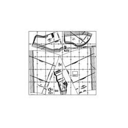 الگو خیاطی پیراهن مجلسی زنانه بوردا استایل کد 7387 سایز 42 تا 54 متد مولر