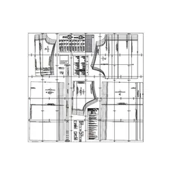 الگو خیاطی پیراهن و تونیک زنانه بوردا استایل کد 6950 سایز 42 تا 52 متد مولر