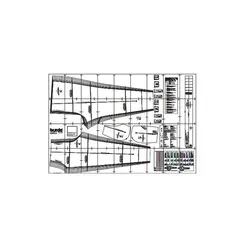 الگوی خیاطی شلوار زنانه بوردا استایل کد 6678 سایز 44 تا 56 متد مولر