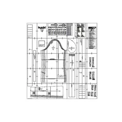 الگوی خیاطی کت و مانتو زنانه بوردا استایل کد 7199 سایز 36 تا 48 متد مولر