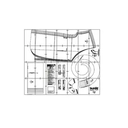الگوی خیاطی پیراهن زنانه بوردا استایل کد 6207 سایز 34 تا 44 متد مولر