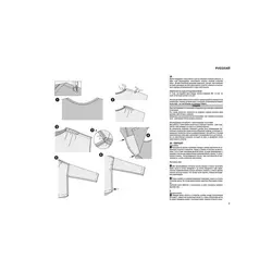 الگوی خیاطی بلوز زنانه بوردا استایل کد 6280 سایز 34 تا 44 متد مولر