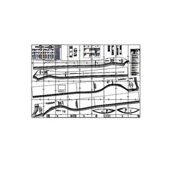 الگوی خیاطی سارافون زنانه بوردا استایل کد 7053 سایز 32 تا 44 متد مولر