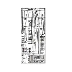 الگوی خیاطی سارافن زنانه بوردا استایل کد 6538 سایز 32 تا 44 متد مولر