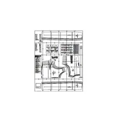 الگو خیاطی پیراهن زنانه بوردا استایل کد 6304 سایز 46 تا 56 متد مولر