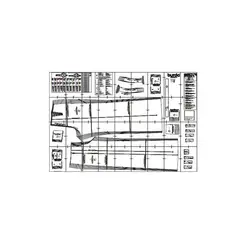 الگوی خیاطی شلوار زنانه بوردا استایل کد 7122 سایز 34 تا 46 متد مولر