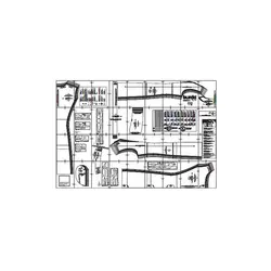 الگوی خیاطی کت و جلیقه زنانه بوردا استایل کد 6486 سایز 32 تا 44 متد مولر