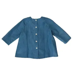 الگو خیاطی تونیک و شلوار نوزاد بوردا کیدز کد 9348 متد مولر سایز 6 ماه تا 3 سال