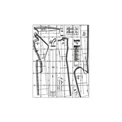 الگوی خیاطی مانتو و پالتو زنانه بوردا استایل کد 6290 سایز 34 تا 44 متد مولر