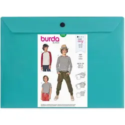 الگو خیاطی تیشرت پسرانه بوردا کیدز کد 9346 سایز 6 تا 13 سال متد مولر