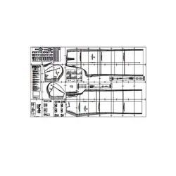 الگوی خیاطی شلوار و شلوارک زنانه بوردا استایل کد 6812 سایز 36 تا 46 متد مولر