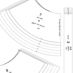 الگوی خیاطی پیراهن کودک سایز 2 تا 7 سال متد مولر کد 31