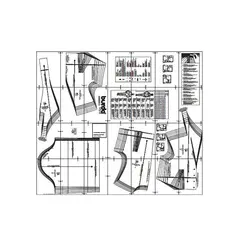 الگوی خیاطی پیراهن زنانه بوردا استایل کد 6497 سایز 34 تا 46 متد مولر