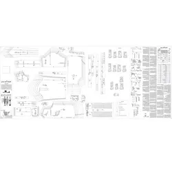 الگو خیاطی پیراهن پسرانه سایز 7 تا 13 سال متد مولر کد 43