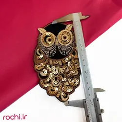 اپلیکه جغد پولکی 111