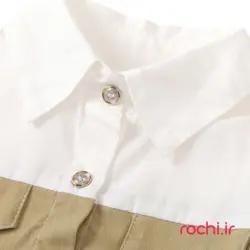 الگوی خیاطی پیراهن دخترانه فرانا