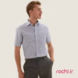 الگوی خیاطی پیراهن آستین کوتاه مردانه بردیا