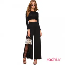 الگوی خیاطی شلوار چاک دار ساره