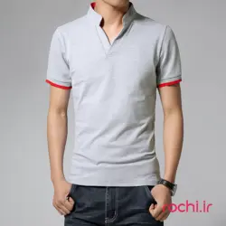 الگوی خیاطی تیشرت مردانه یقه هفت فرنچی کسری