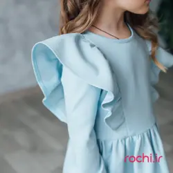 الگوی خیاطی پیراهن کودک آسنا