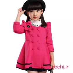 الگوی خیاطی پالتو دخترانه ماهرو