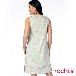 الگوی خیاطی پیراهن زنانه صدف