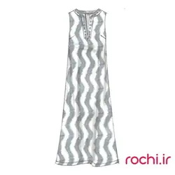 الگوی خیاطی پیراهن زنانه صدف