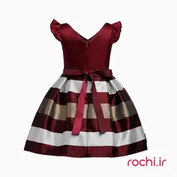 الگوی خیاطی پیراهن دخترانه پریسا