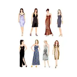 پکیج ۸ تایی الگوی خیاطی لباس تینا