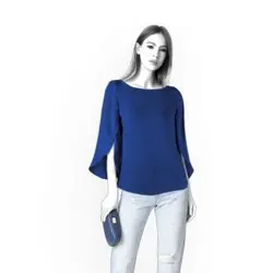 الگوی خیاطی بلوز لیزا