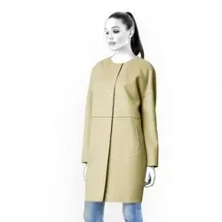 الگوی خیاطی مانتو شارلوت