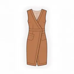 الگوی خیاطی سارافون کلارا