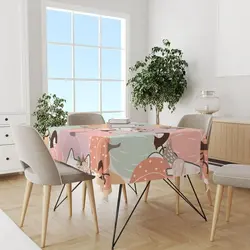    پارچه ملحفه پارچه باما مدل مخمل طرح گربه و کدو کد 5011943