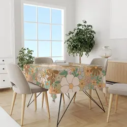  پارچه ملحفه پارچه باما مدل مخمل طرح گل کد 5011819
