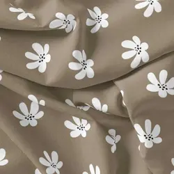 پارچه ملحفه پارچه باما مدل مخمل طرح گل  کد 5011161