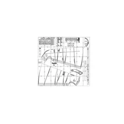 الگو خیاطی تاپ و پیراهن زنانه بوردا استایل کد 7063 سایز 34 تا 46 متد مولر