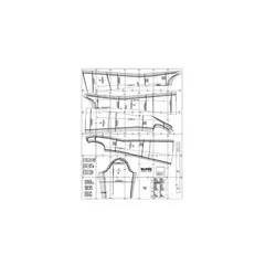 الگو خیاطی تونیک زنانه بوردا استایل کد 6790 سایز 42 تا 54 متد مولر