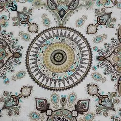 پارچه ملحفه طرح ترمه عرض 2 متر