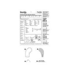 الگو خیاطی عروسک خرگوش و خرس بوردا استایل کد 7409