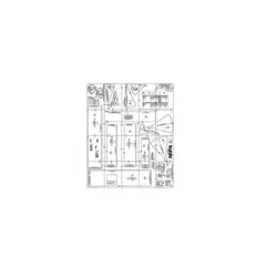 الگو خیاطی لباس عروسک بوردا استایل کد 7336 سایز 30 سانت