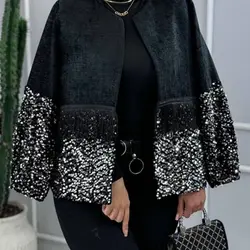 کت پولک دوزی مخمل