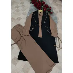 3تیکه وست و‌ شومیز و شلوار شکوه